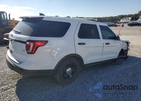 2019 Ford Explorer Police Interceptor из США, поврежденный, VIN 1FM5K8AR6KGB22427